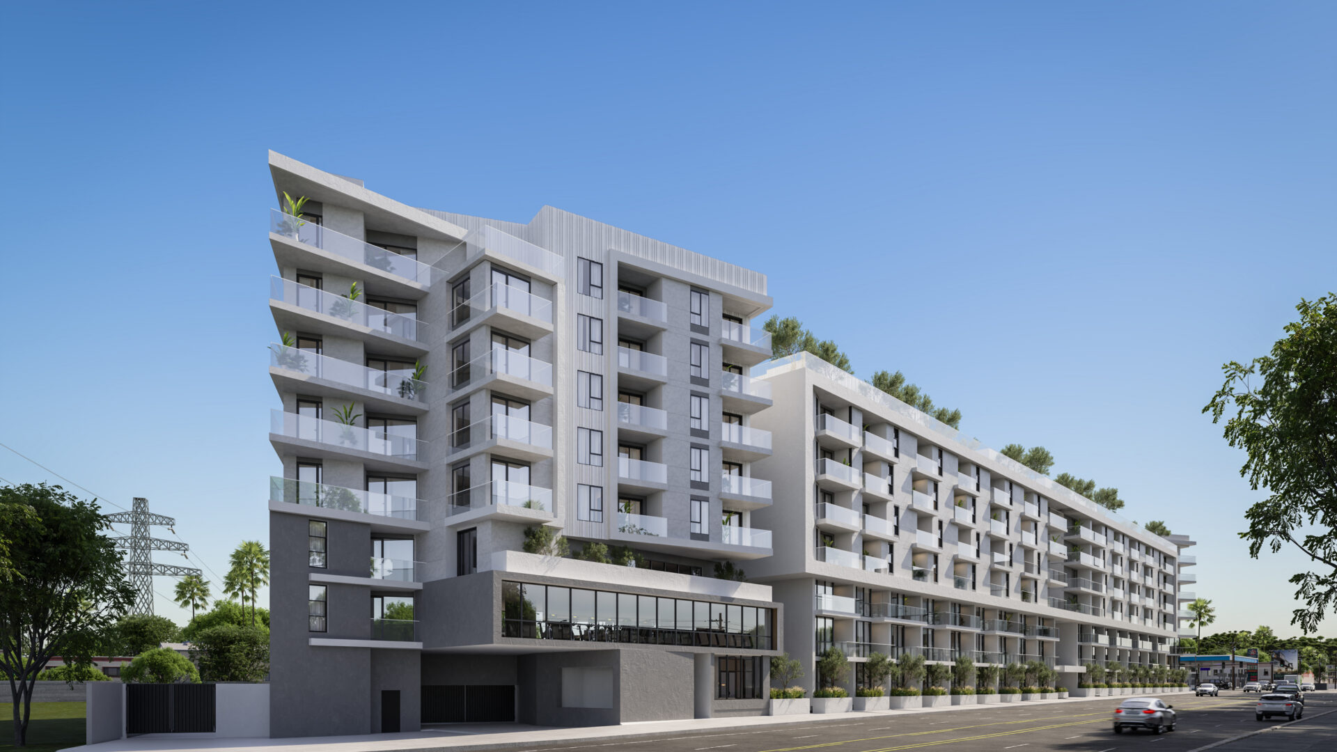 Mojave desert in the sun